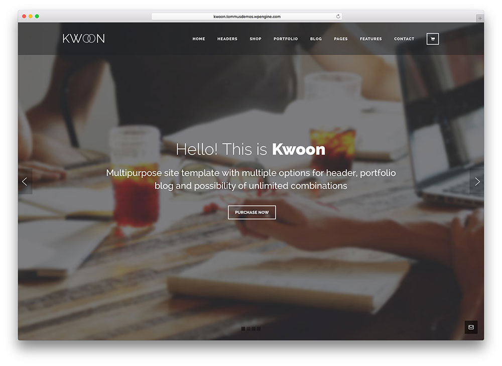 kwoon-minimal-multipurpose-theme