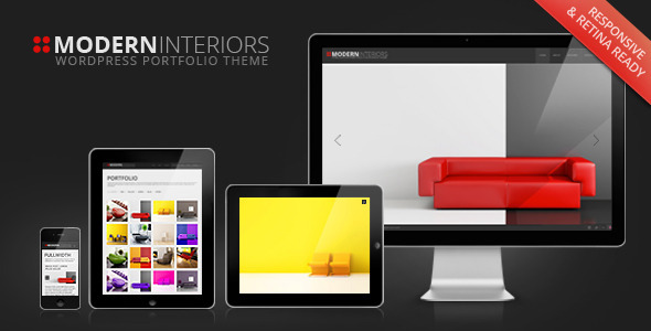 Wordpress theme kinh doanh nội thất Modern Interior