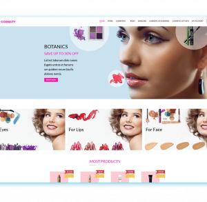WS Cosmaty - Theme Wordpress bán mỹ phẩm miễn phí