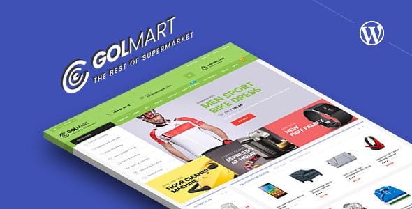 Golmart - giao diện WordPress bán hàng chuyên nghiệp