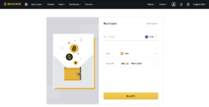 Nạp tiền vào Binance bằng thẻ tín dụng Visa/Master Card