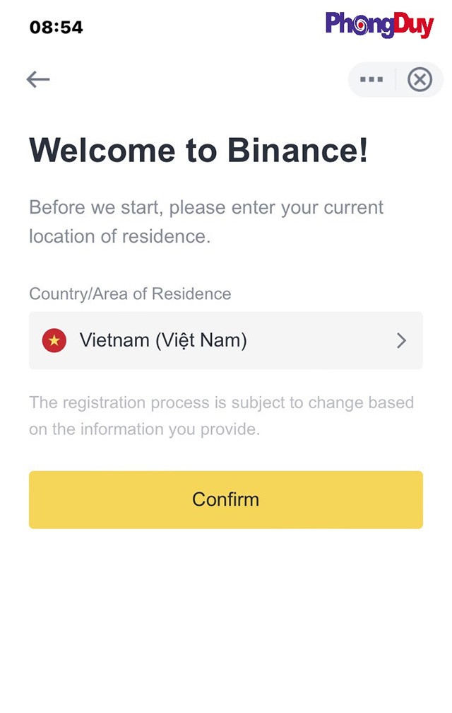 Hướng dẫn cách đăng ký tài khoản Binance mới nhất 2022 Hướng dẫn cách đăng ký tài khoản Binance mới nhất 2022