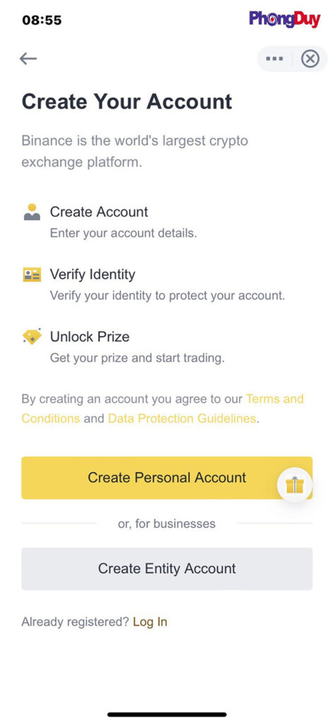 Hướng dẫn cách đăng ký tài khoản Binance mới nhất 2022 Hướng dẫn cách đăng ký tài khoản Binance mới nhất 2022