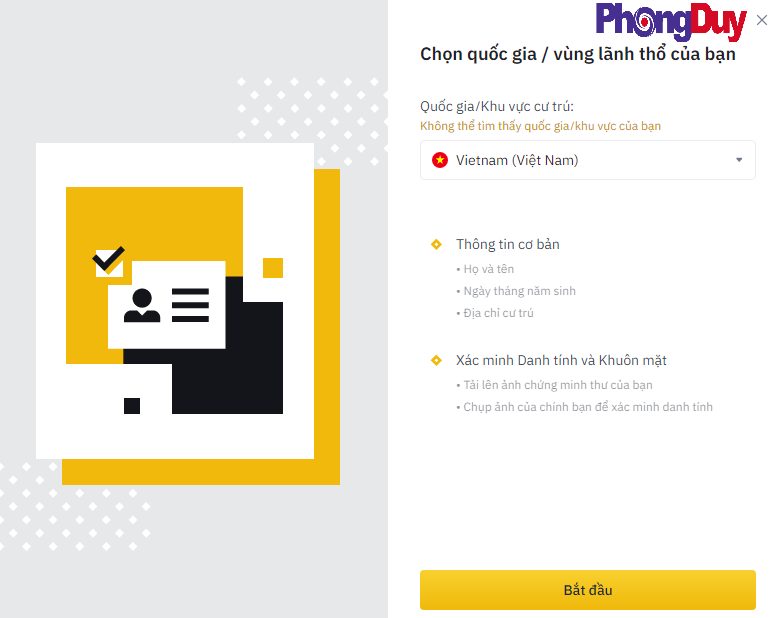 Hướng dẫn cách đăng ký tài khoản Binance mới nhất 2022 Hướng dẫn cách đăng ký tài khoản Binance mới nhất 2022